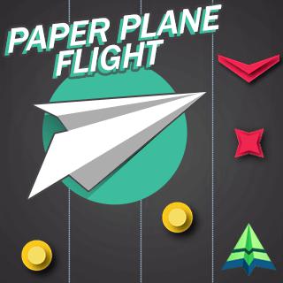 Paper Airplane Flight