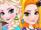 Elsa and Rapunzel Makeup