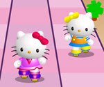 Hello Kitty Skating Race